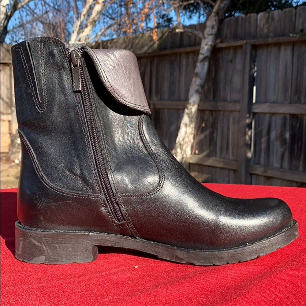 Jafa 2122 Contrast Ankle Boots Black Size 37 - Picture 3 of 10